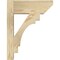Ekena Millwork Merced Slat Rough Sawn Outlooker, Douglas Fir, 6"W x 14"D x 18"H OUT06X14X18MRC06RDF - alternate 2